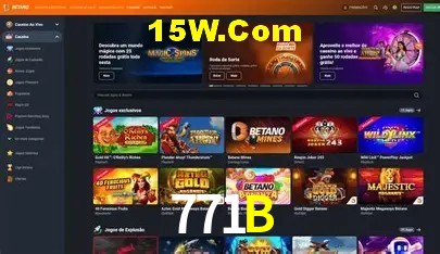 Jackpots e promoções na 771B